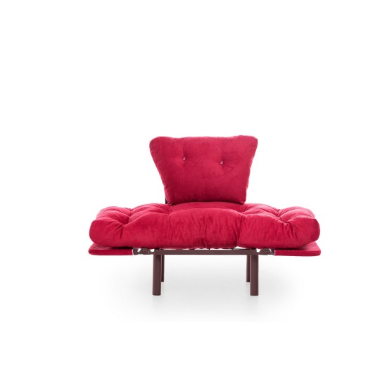 Πολυθρόνα Nitta - Χρώμα Maroon - 95x70x85εκ Πολυθρόνα Nitta - Χρώμα Maroon - 95x70x85εκ
