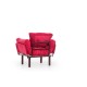Πολυθρόνα Nitta - Χρώμα Maroon - 95x70x85εκ Πολυθρόνα Nitta - Χρώμα Maroon - 95x70x85εκ