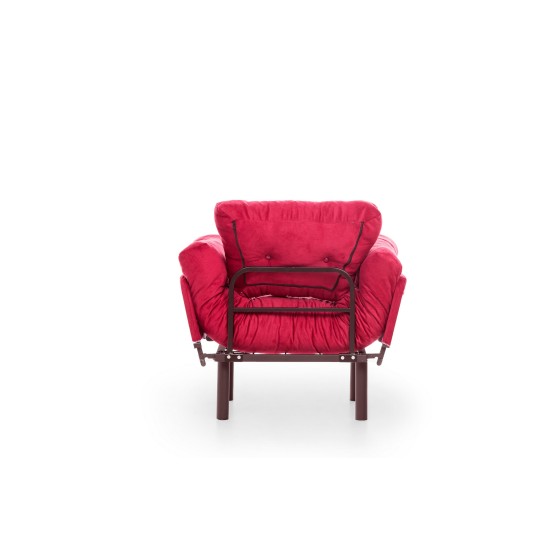 Πολυθρόνα Nitta - Χρώμα Maroon - 95x70x85εκ Πολυθρόνα Nitta - Χρώμα Maroon - 95x70x85εκ