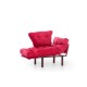 Πολυθρόνα Nitta - Χρώμα Maroon - 95x70x85εκ Πολυθρόνα Nitta - Χρώμα Maroon - 95x70x85εκ