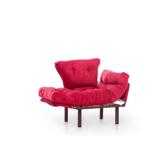 Πολυθρόνα Nitta - Χρώμα Maroon - 95x70x85εκ Πολυθρόνα Nitta - Χρώμα Maroon - 95x70x85εκ