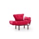 Πολυθρόνα Nitta - Χρώμα Maroon - 95x70x85εκ Πολυθρόνα Nitta - Χρώμα Maroon - 95x70x85εκ