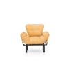 Πολυθρόνα Nitta - Χρώμα Κίτρινο - 95x70x85εκ