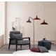 Wing Chair Apollo - Grey Grey Wing Chair Apollo - Grey Grey