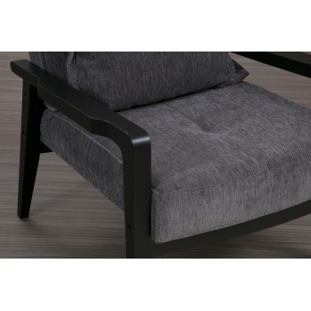 Wing Chair Apollo - Grey Grey