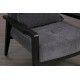Wing Chair Apollo - Grey Grey Wing Chair Apollo - Grey Grey