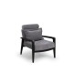 Wing Chair Apollo - Grey Grey Wing Chair Apollo - Grey Grey