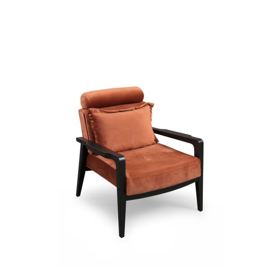 Wing Chair Apollo - Cinnamon Cinnamon Wing Chair Apollo - Cinnamon Cinnamon