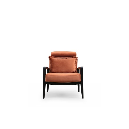 Wing Chair Apollo - Cinnamon Cinnamon Wing Chair Apollo - Cinnamon Cinnamon