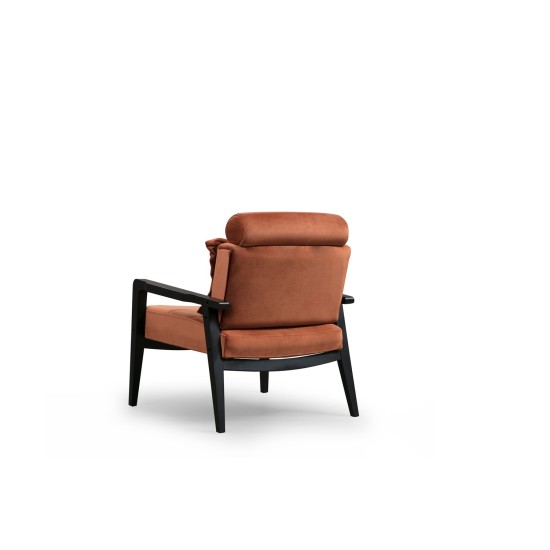 Wing Chair Apollo - Cinnamon Cinnamon Wing Chair Apollo - Cinnamon Cinnamon