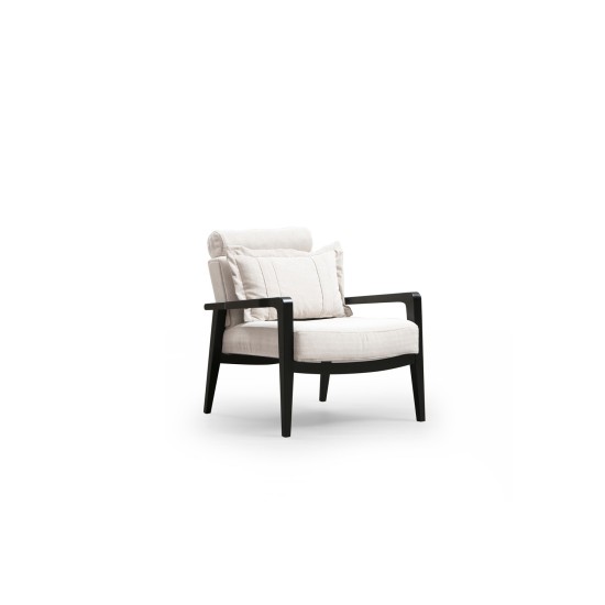 Wing Chair Apollo - Cream Cream Wing Chair Apollo - Cream Cream