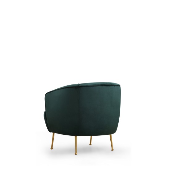 Wing Chair Piccoli Armchair Green Atelier del Sofa Wing Chair Piccoli Armchair Green