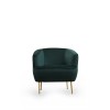 Atelier del Sofa Wing Chair Piccoli Armchair Green