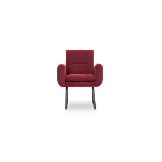 Rocking Chair Kono - Maroon Maroon Rocking Chair Kono - Maroon Maroon