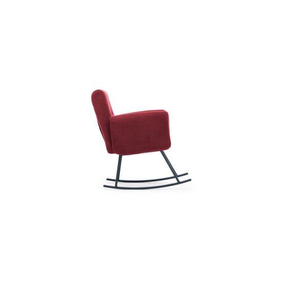 Rocking Chair Kono - Maroon Maroon Rocking Chair Kono - Maroon Maroon