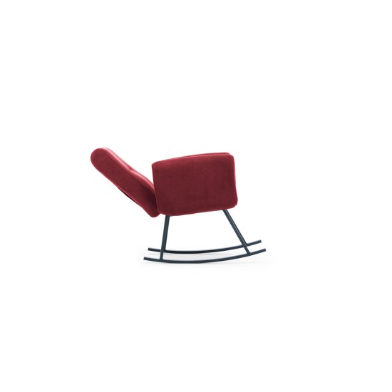 Rocking Chair Kono - Maroon Maroon Rocking Chair Kono - Maroon Maroon