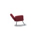 Rocking Chair Kono - Maroon Maroon Rocking Chair Kono - Maroon Maroon
