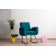 Rocking Chair Kono - Petrol Green Petrol Green Rocking Chair Kono - Petrol Green Petrol Green