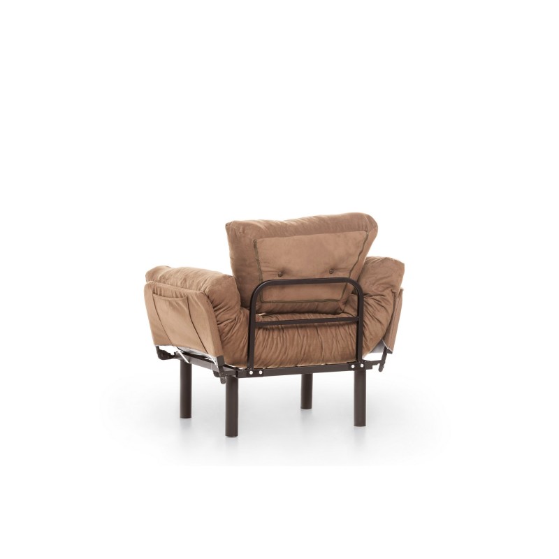 Wing Chair Nitta Single - Light Brown Light Brown