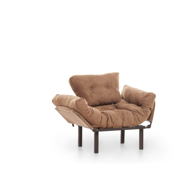 Wing Chair Nitta Single - Light Brown Light Brown