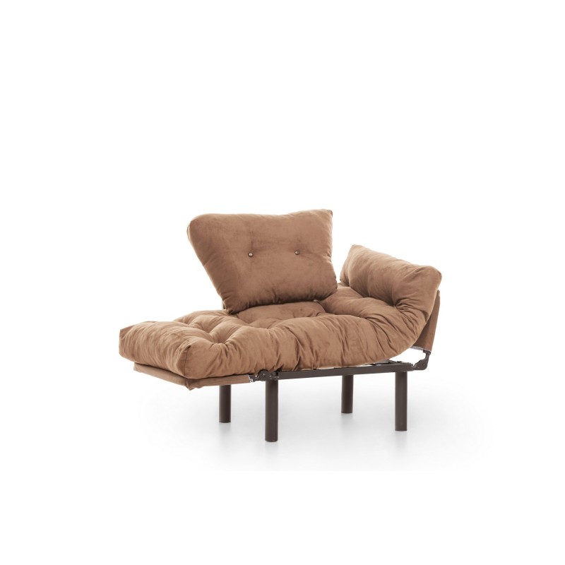 Wing Chair Nitta Single - Light Brown Light Brown