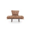 Wing Chair Nitta Single - Light Brown Light Brown