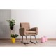 Rocking Chair Kono - Light Brown Light Brown Rocking Chair Kono - Light Brown Light Brown