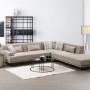 Corner Sofa Bentley Corner (L3-C-O1-PUF) Beige