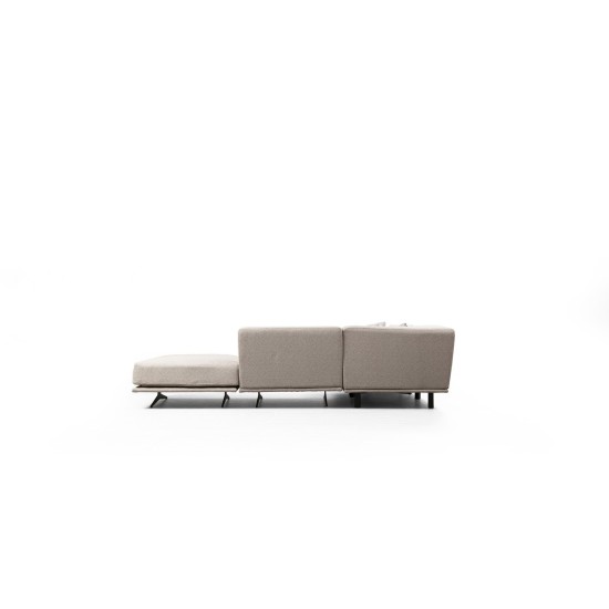 Corner Sofa Bentley Corner (L3-C-O1-PUF) Beige Corner Sofa Bentley Corner (L3-C-O1-PUF) Beige