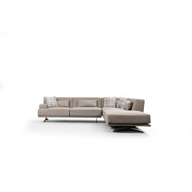 Corner Sofa Bentley Corner (L3-C-O1-PUF) Beige