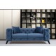 2-Seat Sofa Como 2 Seater - Blue Blue 2-Seat Sofa Como 2 Seater - Blue Blue