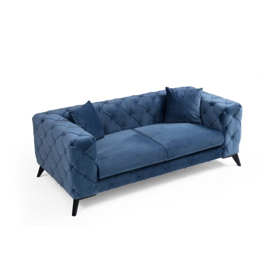 2-Seat Sofa Como 2 Seater - Blue Blue 2-Seat Sofa Como 2 Seater - Blue Blue