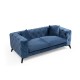 2-Seat Sofa Como 2 Seater - Blue Blue 2-Seat Sofa Como 2 Seater - Blue Blue