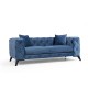 2-Seat Sofa Como 2 Seater - Blue Blue 2-Seat Sofa Como 2 Seater - Blue Blue