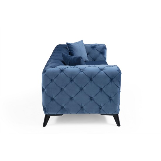 2-Seat Sofa Como 2 Seater - Blue Blue 2-Seat Sofa Como 2 Seater - Blue Blue