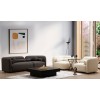 3-Seat Sofa Victoria Grey Bouclette Grey