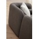 3-Seat Sofa Victoria Grey Bouclette Grey 3-Seat Sofa Victoria Grey Bouclette Grey