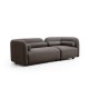 3-Seat Sofa Victoria Grey Bouclette Grey 3-Seat Sofa Victoria Grey Bouclette Grey