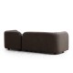 3-Seat Sofa Victoria Grey Bouclette Grey 3-Seat Sofa Victoria Grey Bouclette Grey