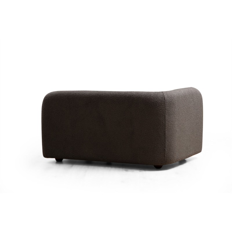 3-Seat Sofa Victoria Grey Bouclette Grey