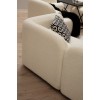 καναπές 3θέσιος Victoria 228x90x74εκ - Cream Bouclette