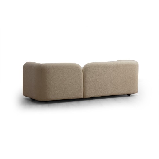καναπές 3θέσιος Victoria 228x90x74εκ - Cream Bouclette καναπές 3θέσιος Victoria 228x90x74εκ - Cream Bouclette