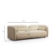καναπές 3θέσιος Victoria 228x90x74εκ - Cream Bouclette καναπές 3θέσιος Victoria 228x90x74εκ - Cream Bouclette