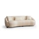 Καναπές 3θέσιος Napoli 230x94x75εκ - Cream Bouclette
