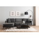 Corner Sofa Reya - Anthracite Anthracite
