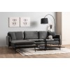 Corner Sofa Reya - Anthracite Anthracite