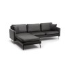 Corner Sofa Reya - Anthracite Anthracite