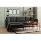 Corner Sofa Reya - Dark Grey Dark Grey Corner Sofa Reya - Dark Grey Dark Grey