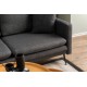 Corner Sofa Reya - Dark Grey Dark Grey Corner Sofa Reya - Dark Grey Dark Grey