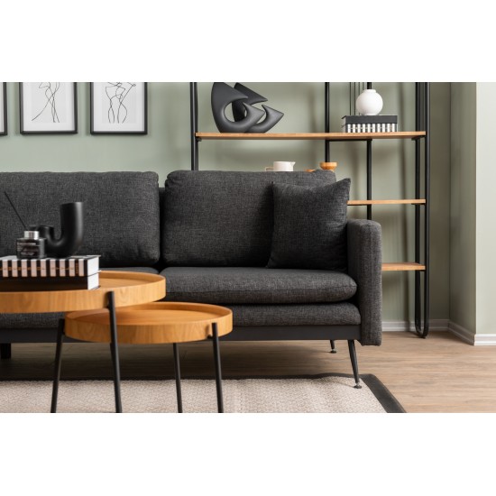 Corner Sofa Reya - Dark Grey Dark Grey Corner Sofa Reya - Dark Grey Dark Grey
